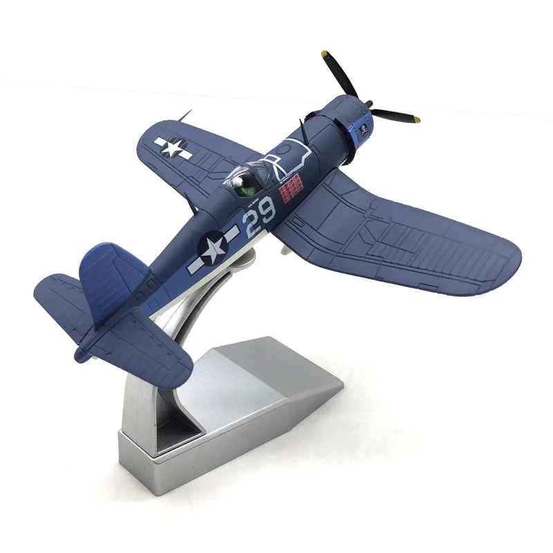 JASON TUTU 1/72 Scale U.S. Navy F4U pirate carrier-based land-based fighter alloy military aircraft model finished product