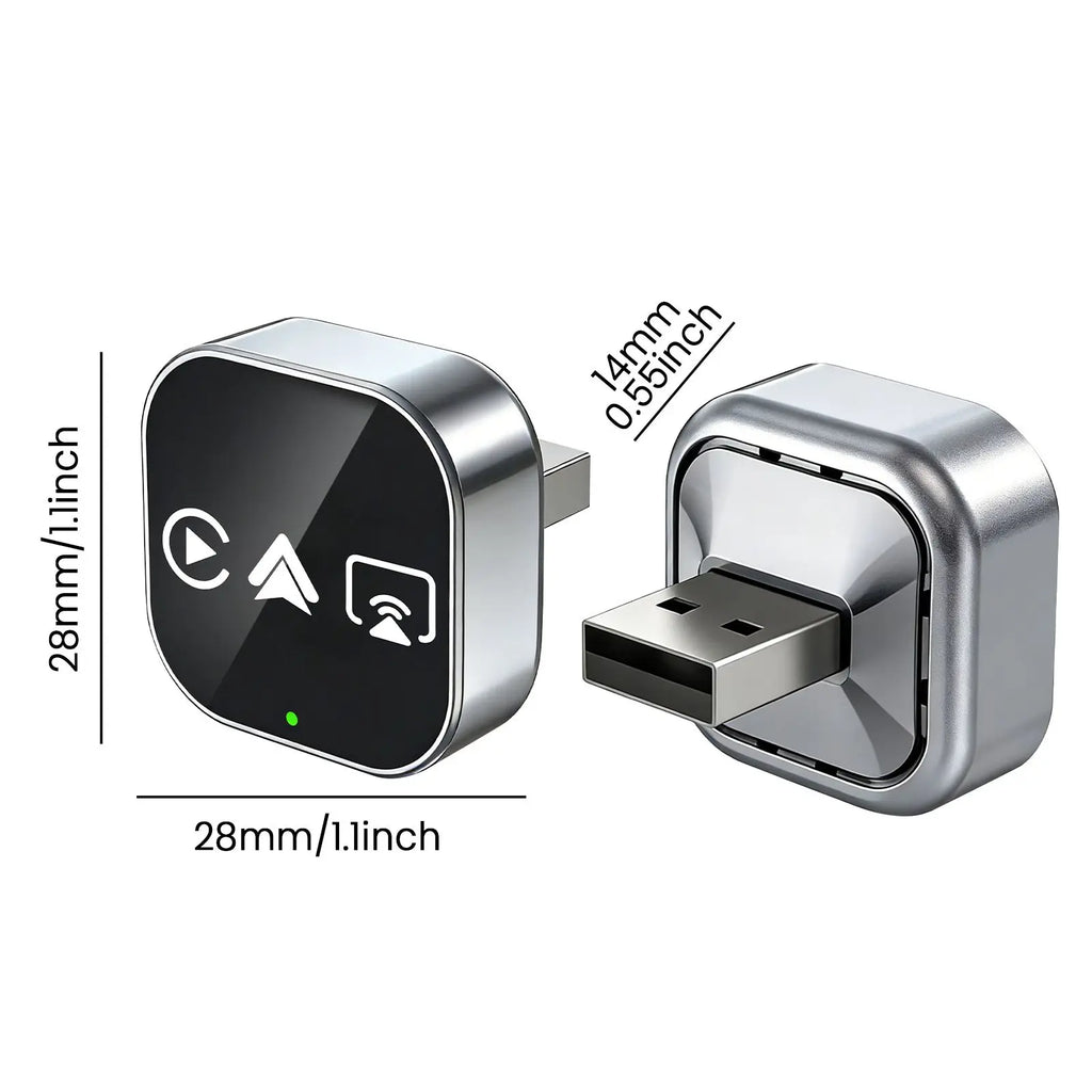 CarRocket 4in1 Wireless CarPlay Adapter for Apple Mirror Link Android Auto  Car Intelligent Systems For Car With Wired CarPlay