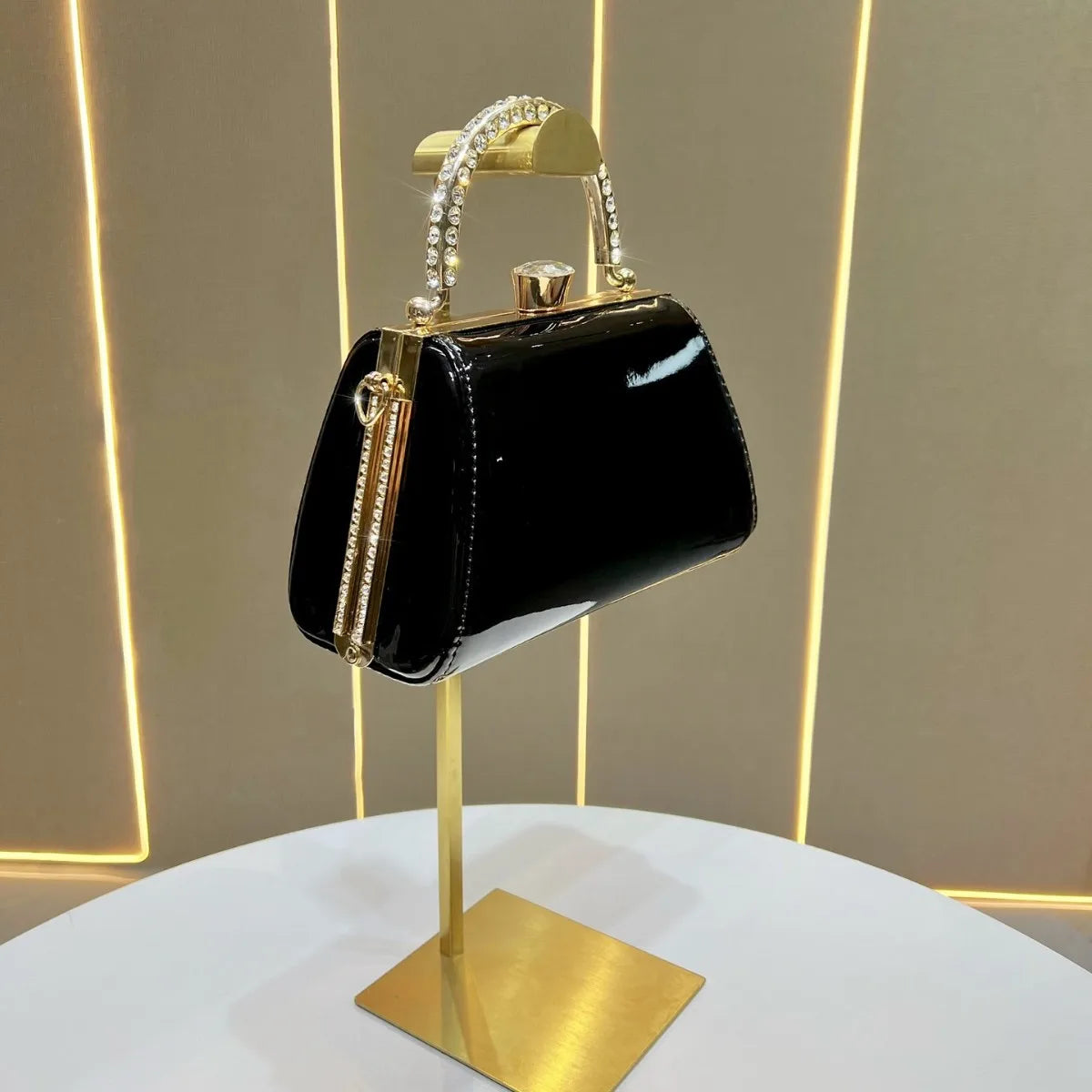 Diamond Handbag Celebrity Fashion Dress Bag Handbag Women's Versatile Chain One Shoulder Crossbody Bag