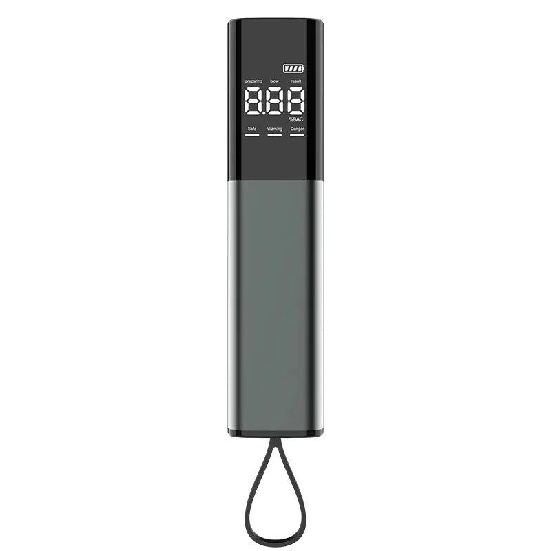 Lenovo Portable Alcohol Breath Tester Accurate Blow Type Alcohol Detector Digital Breathalyzer For Home Car Safety Protection