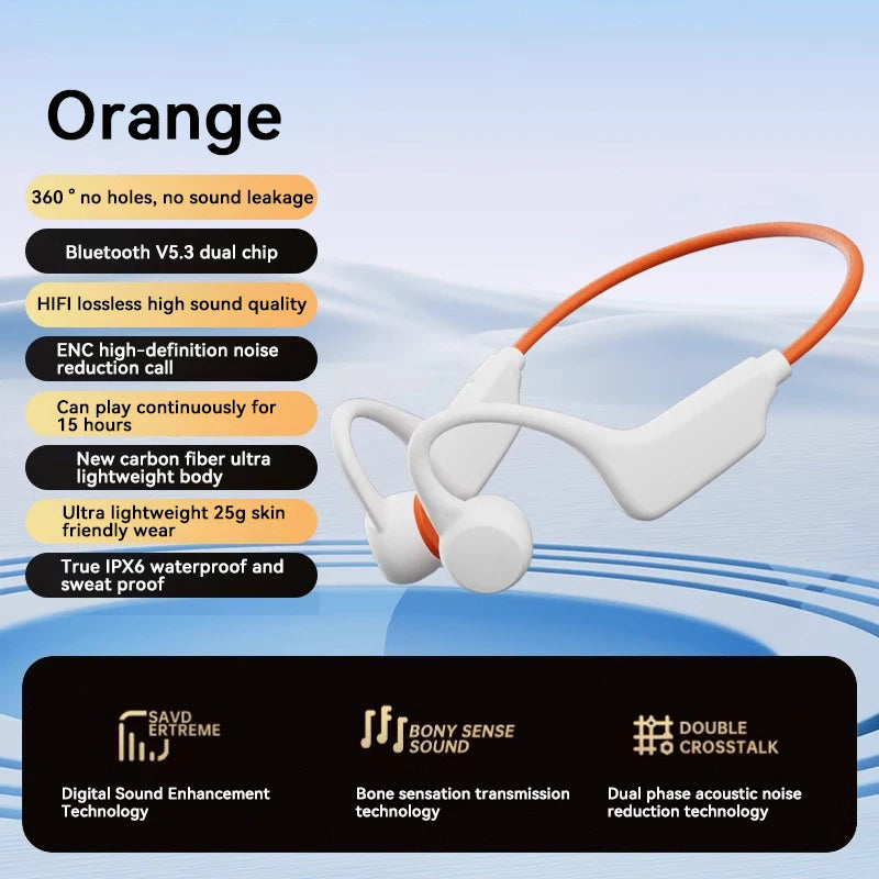 Bone Conduction Headphones IPX8 Waterproof MP3 32GB Bluetooth5.4 Wireless Headphones With Mic Swimming Sports Fitness 2026 New