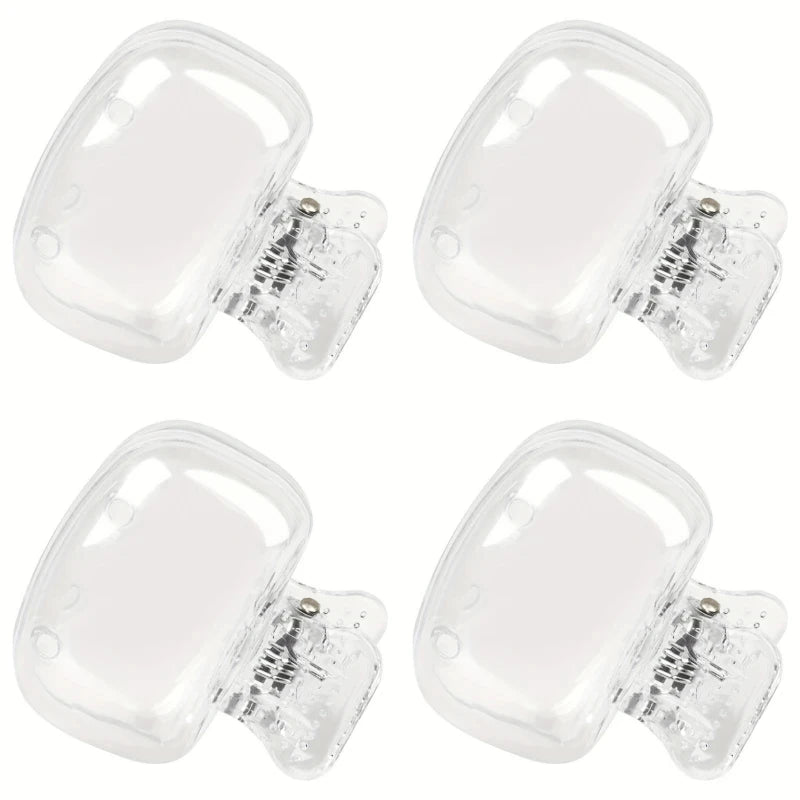 1/4PCS Portable Plastic Toothbrush Head Cover Clips Dustproof Head Protector Cap Travel Hiking Camping Bathroom Accessories