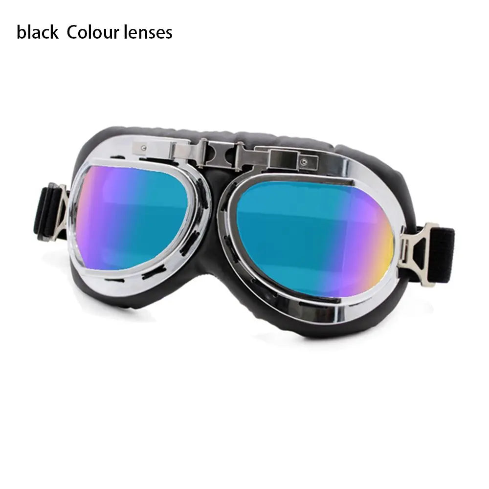 Eye Protection Snowboard Vintage Sunglasses Cruiser Scooter Pilot Retro Goggles Motorcycle Glasses Eye Protection