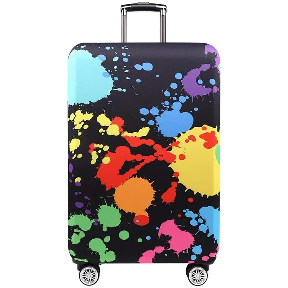 Luggage Cover Stretch Fabric Suitcase Protector Baggage Dust Case Cover Suitable for18-32 Inch Suitcase Case Travel \[p';[[l