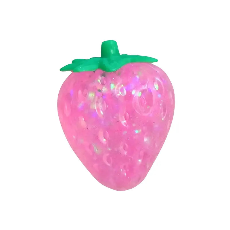 Cute Strawberry Stress Relieving Toy Strawberry Decoration Children's Party Gift Stress Relieving Soft Touch