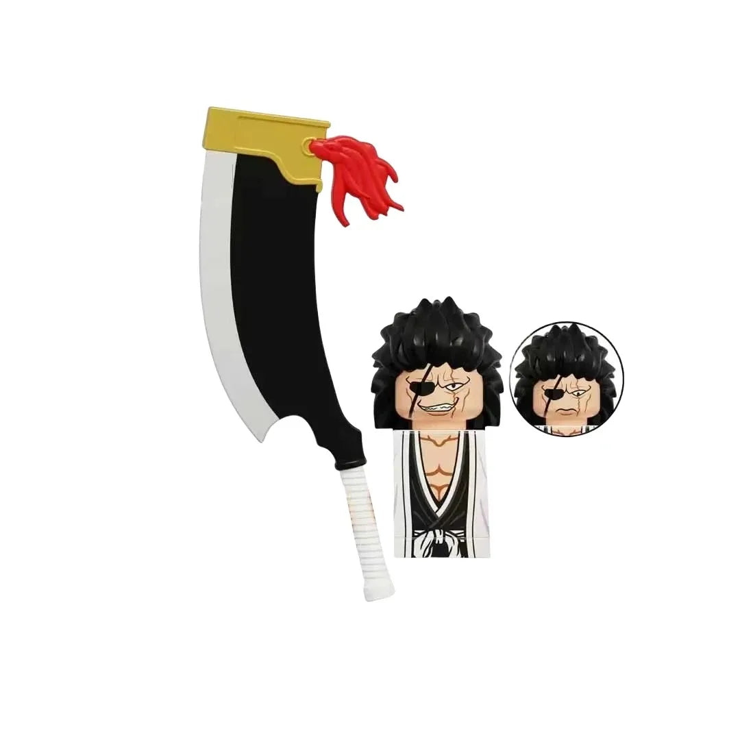 Blind Box KDL816 KDL824 Building Blocks Mini Model Figures Anime Bleach Kurosaki Ichigo Kuchiki Rukia Cartoon Christmas Gift Toy