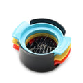 3 in 1 Kitchen Egg Tool Set Multifunctional Egg Slicer Cutter Divider for Hard Boiled Eggs