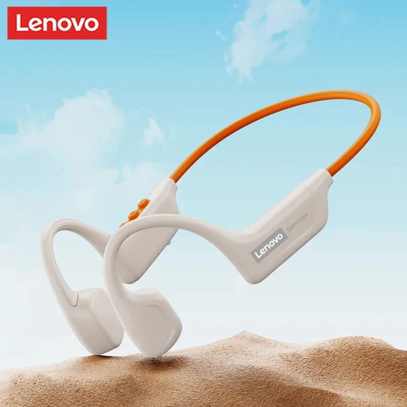 Choice Lenovo S102 Wireless Bone Conduction IPX6 Waterproof Sports Headphones Cycling Fitness Earbuds Bluetooth V6.0 Earphones