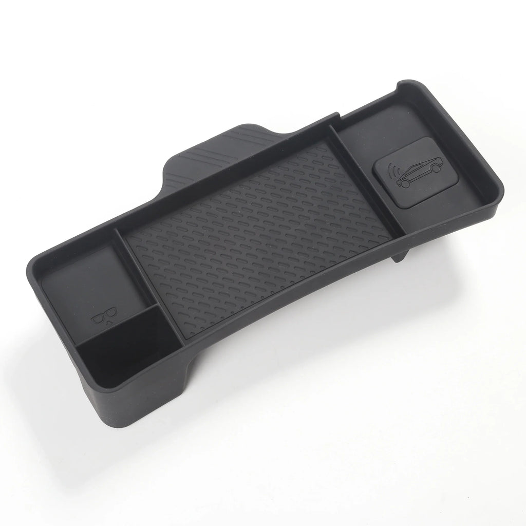 For Tesla Model 3 Highland Dashboard Storage Tray Model Y L 2026 Silicone Panel Screen Back Organizer Tissue Box Glasses Holder