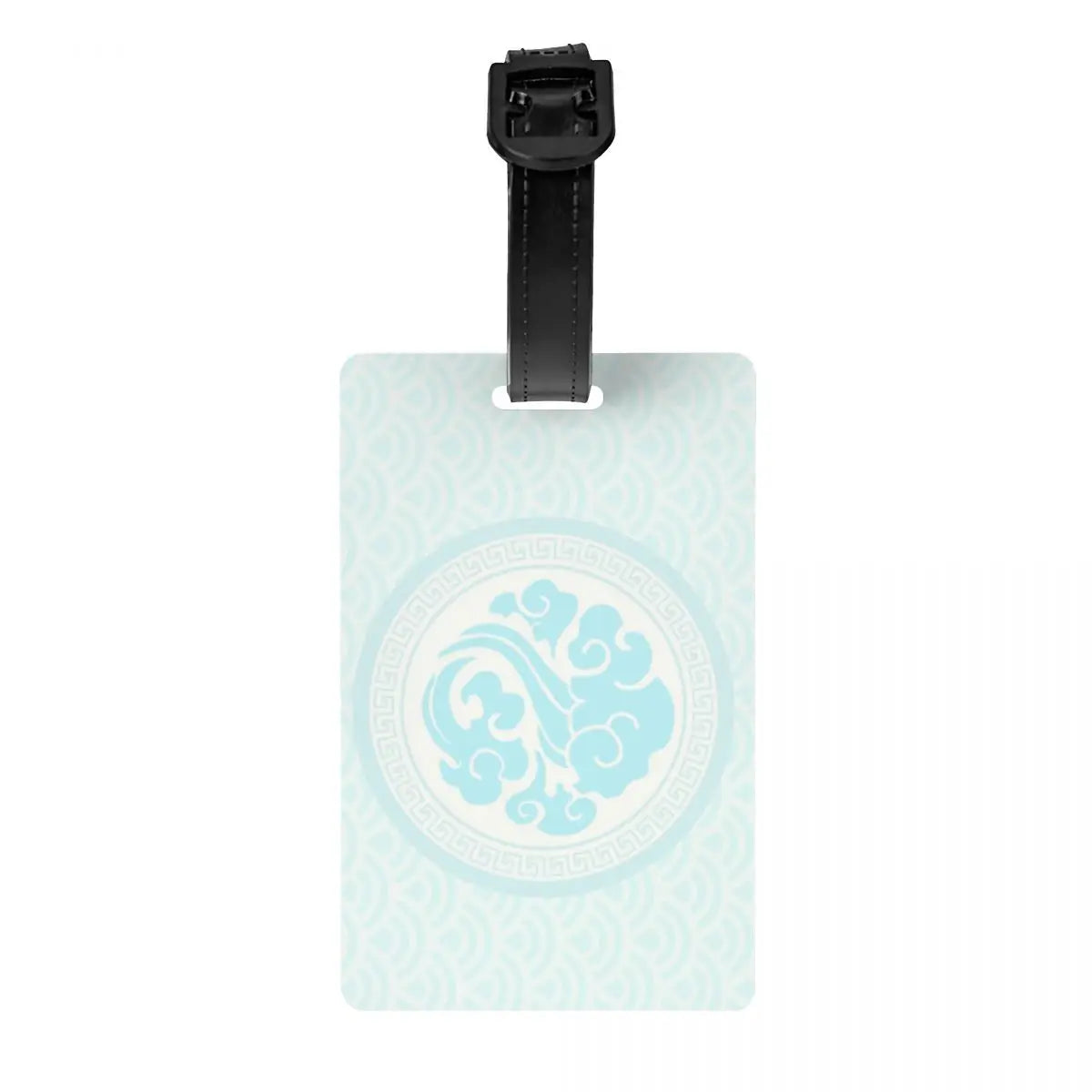 Custom Mo Dao Zu Shi Gusu Lan Logo Luggage Tag The Untamed TV Show Travel Bag Suitcase Privacy Cover ID Label