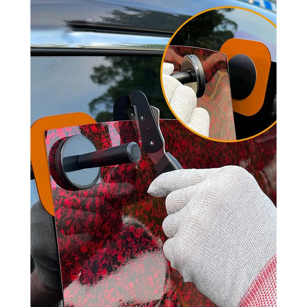 ALIWRAP 4PCS Vinyl Car Wrap Fixer Magnet Holder Carbon Film Wrapping Window Film Tinting Strong Gripper Fixing Tool Auto Styling