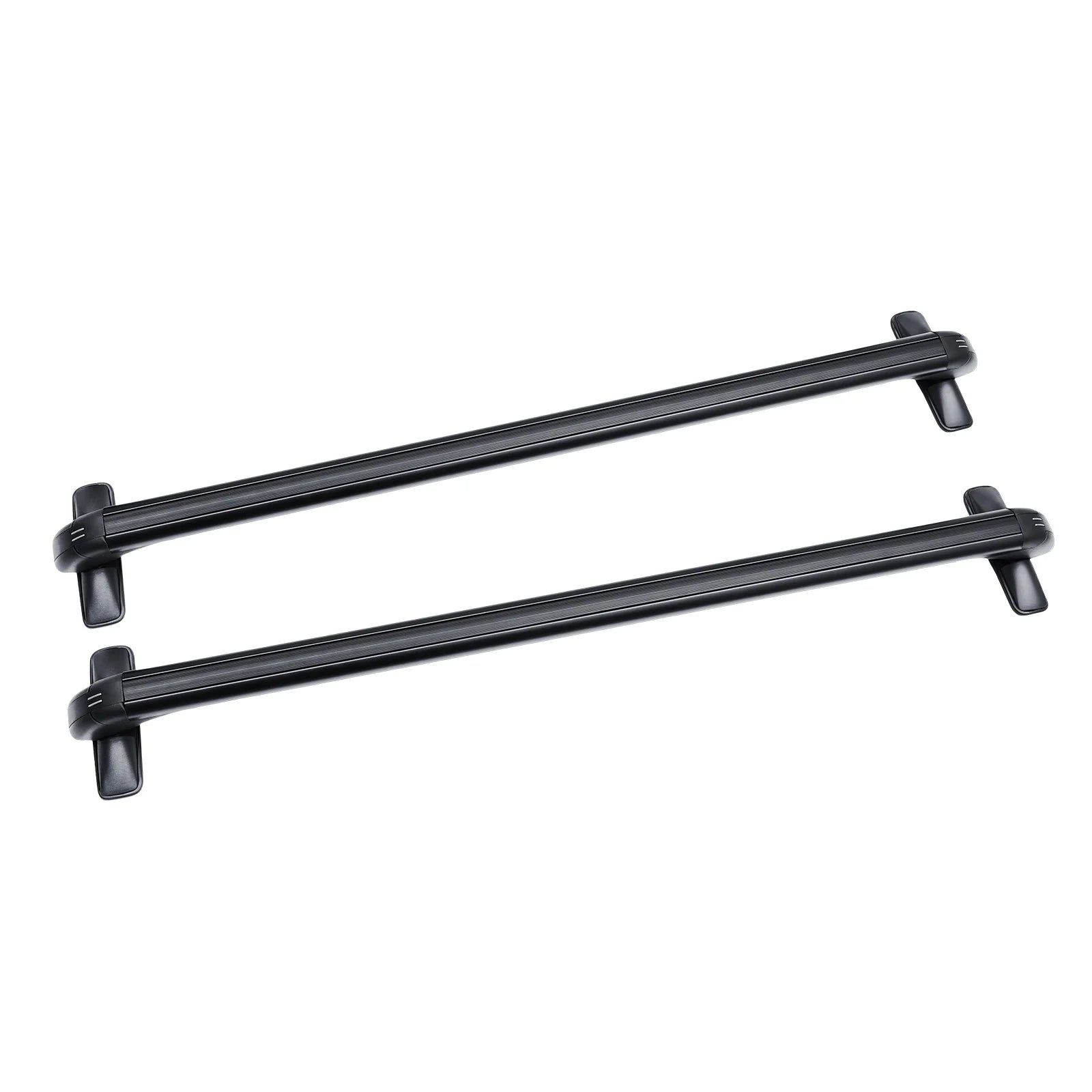2Pcs Car Top Luggage Rack Car Roof Lockable Luggage Cross Bars Carrier 1m Aluminum Roof Racks Universal Use for 4 or 5 Door Cars