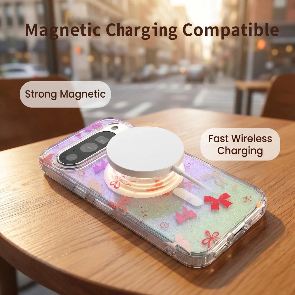 For Google Pixel 11 11 Pro XL 9 Pro XL 9A 9 Pro XL10 Pro XL 10A 10 Pro Transparent Blue Light IMD Anti Drop Airbag Phone Case