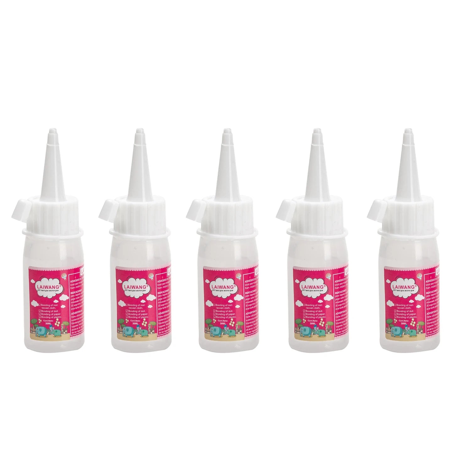 50g Instant Adhesive DIY Handmade Glue Clear Liquid Glue for Paper Plastic Quick-drying
