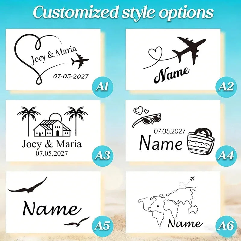 Free Personalization Telescoping PU Leather Luggage Tag Suitcase Identifier Label Baggage Board Bag Tag Name ID Address Holder