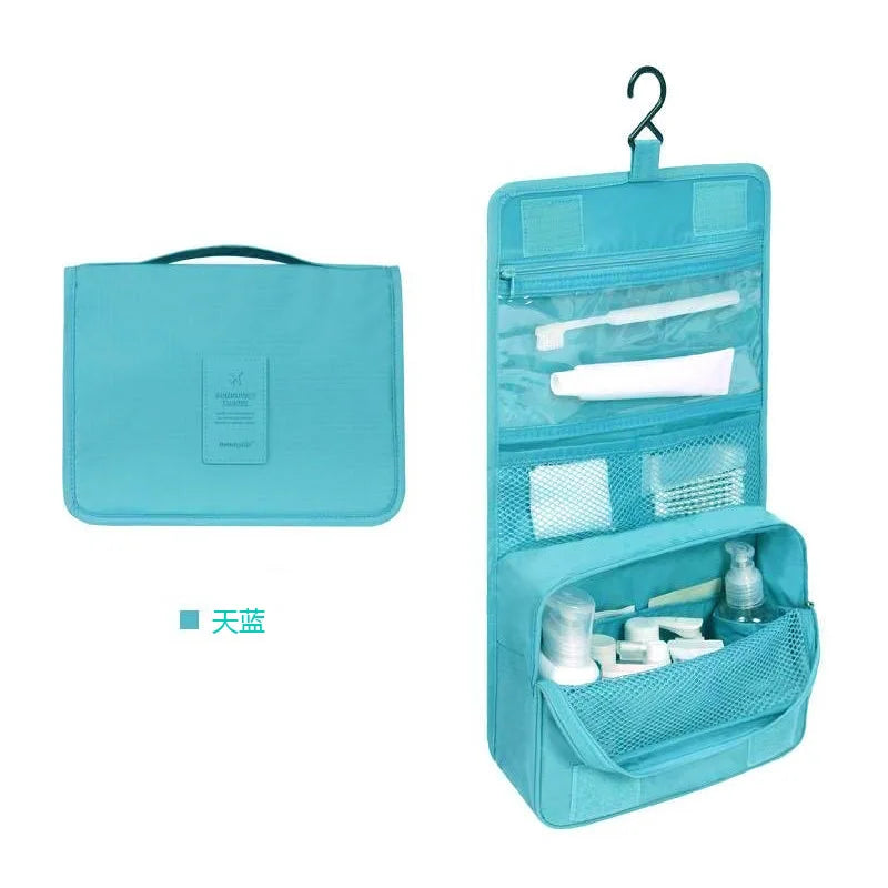 Multifunctional Travel Hook makeup bag Cosmetics Storage Bag Waterproof Toiletries Beauty Organizer Ladies Bathroom Storage Bag