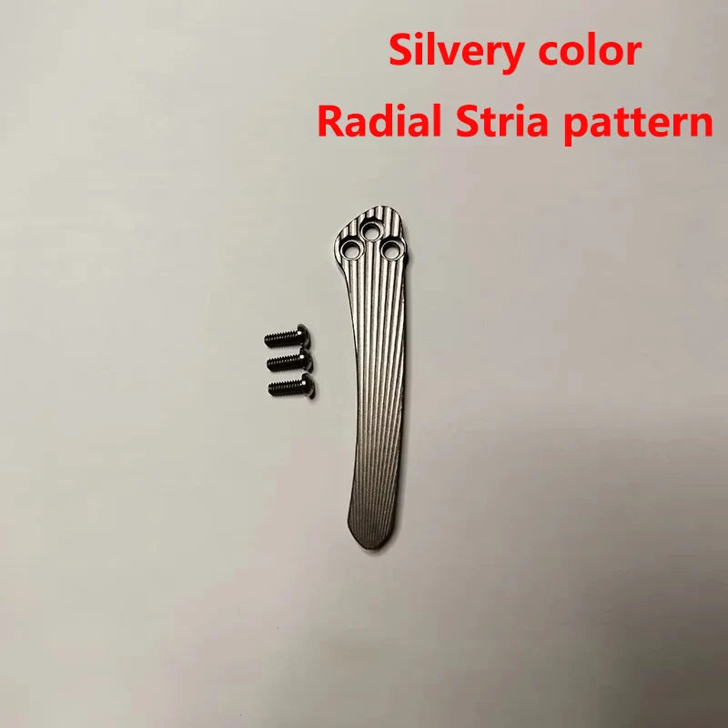 4 Colors With Screws Custom Titanium Knife Pocket Clip Clamp For Spyderco C81 Paramilitary2 Para3 C223 C10 Manix2 G10 Police C11