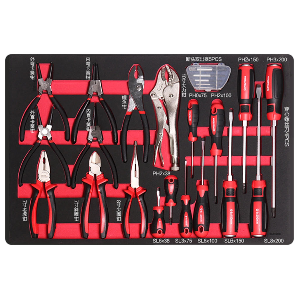 319-Piece  Hand Tool  for Auto Repair Customizable  Car Workshop Tools for Garage Storage