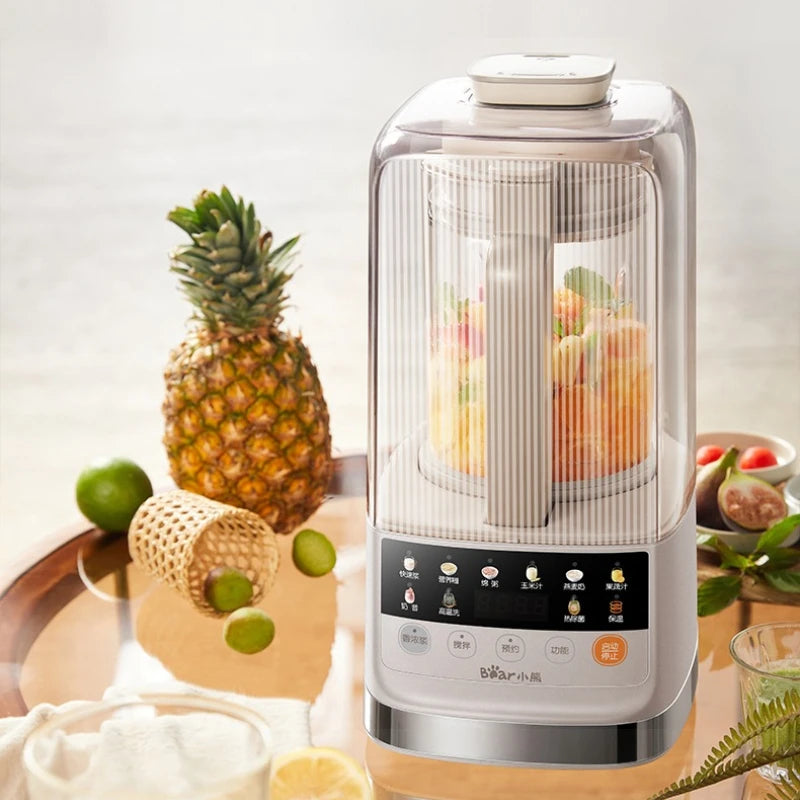 Bear soy milk machine free soybean dregs home automatic silent large capacity cooking 1.7L wall breaking cooking machine