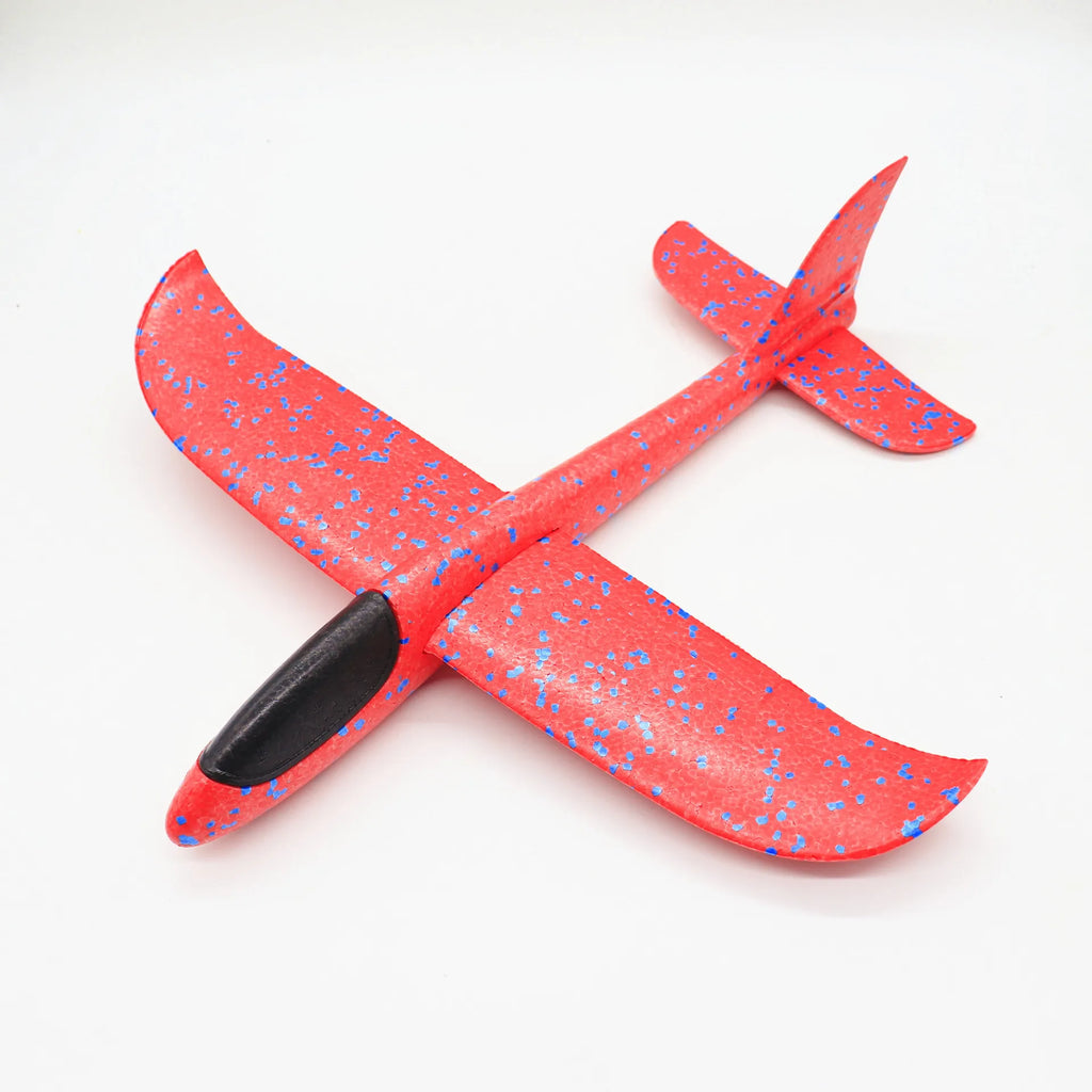 48cm Large Foam Airplane Children's Hand Thrown Airplane Glider Toy Outdoor Parent-child Interaction Funny Toy Boy Gift