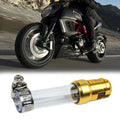 1pc Motorcycle Accessories Air Filter Drain Pipe Aluminum Alloy Head