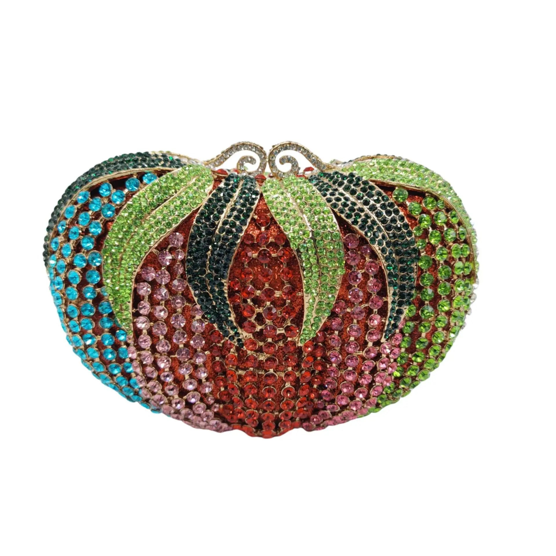 Sparkling Party Bags Luxury Banquet Wedding Engagement Full Diamond Crystal Bag Girl Birthday Photo Clutch Bag Rhinestone Purse