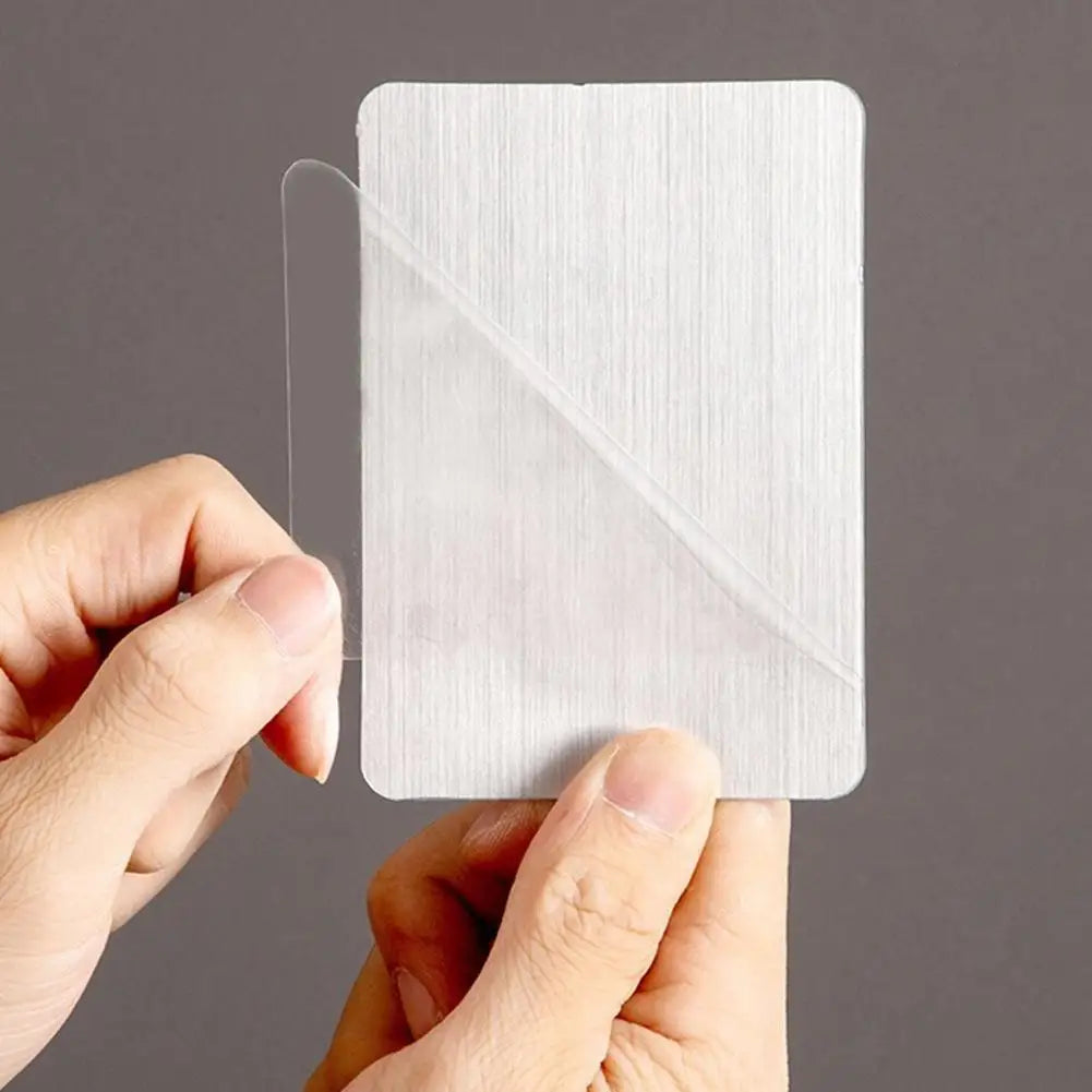 10PCS Non Punched Self-adhesive Screw Sticker Adhesive Strong Non Nail Wall Frame Fixing Screw Hook Storage Rack Fixing