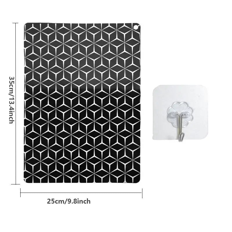 Induction Cooktop Protector Mat - Glass Fiber Silicone Pad Thermal Conductive And Oil Resistant Pad Electric Stove Burner
