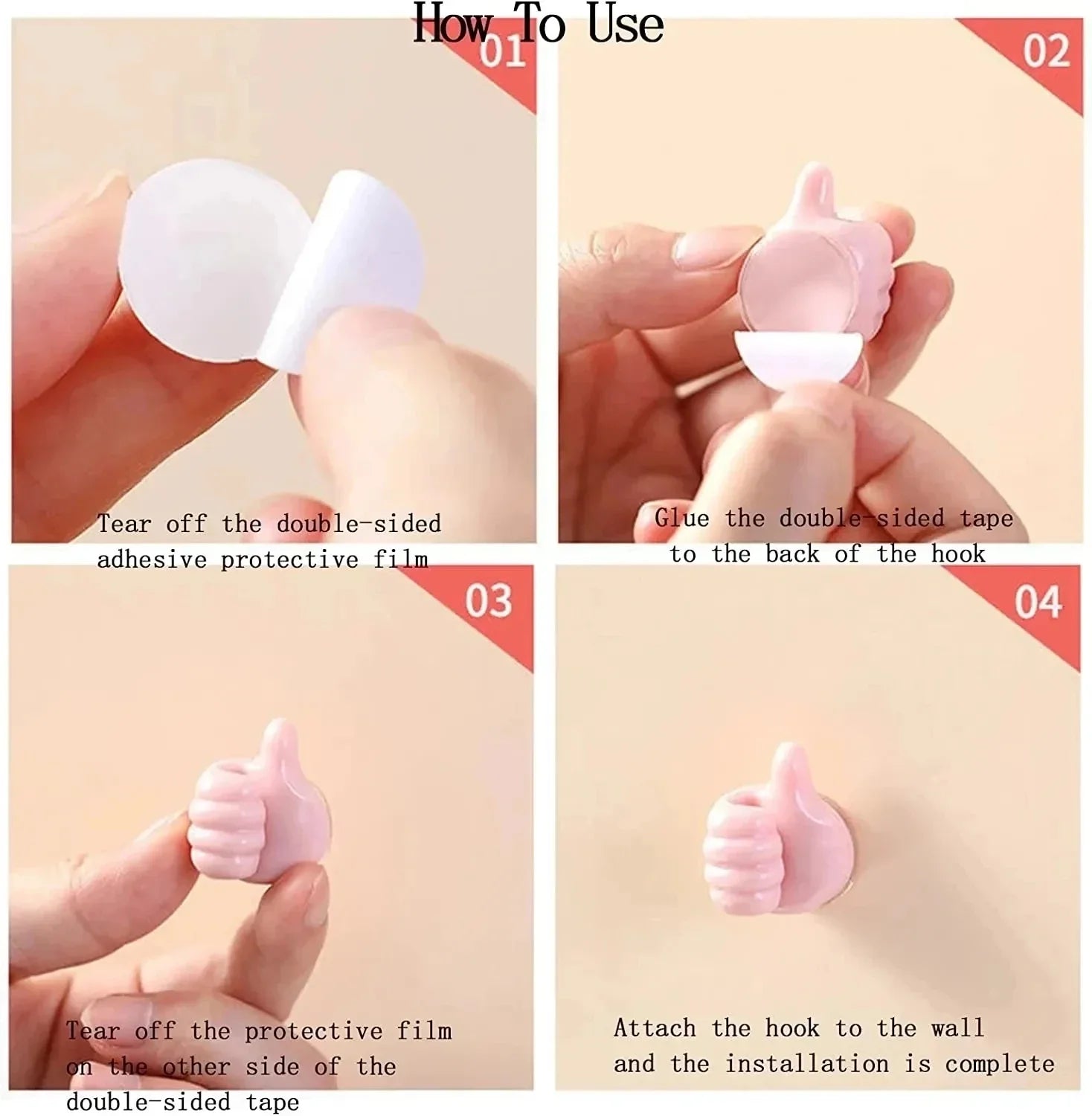 Multifunctional Silicone Thumb Hook Wire Organizer Hand Desk Dormitory Non-perforated Charging Line Fixed Receive Adhesive Hooks