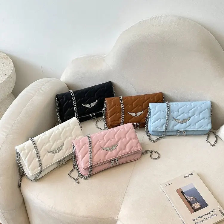 Chic Elegant Diaper Bags For Women Vintage Leather Messenger Bag Designer Crossbody Bag Simple Large Capacity Shoulder Bag