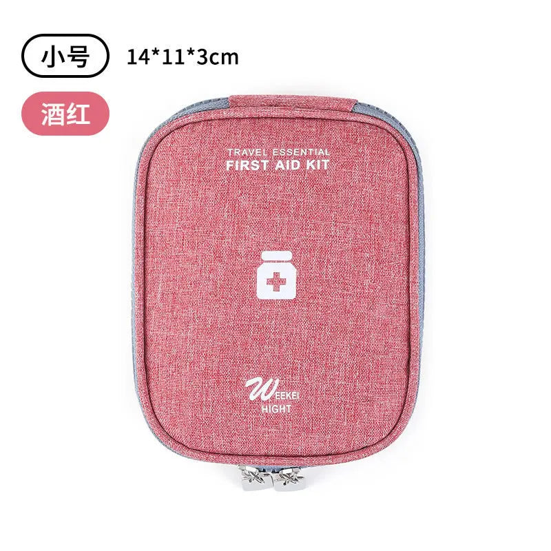 Home First Aid Kit Large Capacity Empty Medicine Storage Bag Portable Travel Medicine Box Survival Bag Emergency Bag for Car