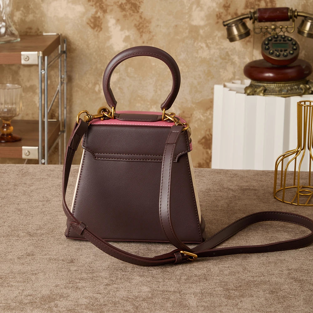Women's Handbag 2026 New Four Seasons Fashion Round Bucket Bag, a must-have for women's daily life, crossbody shoulder bag for c
