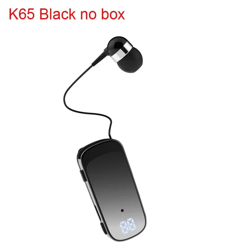 K65 PK K55 F920 Pro Lavalier Business Bluetooth 5.2 Headphone 20H Music LED Digital Display Noice Cancelling Wireless Earphones