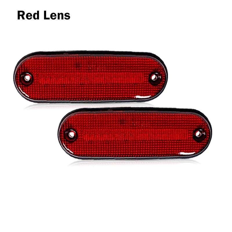 For Toyota Rav4 1996 1997 1998 1999 2000 Car Red LED Rear Bumper Side Marker Parking Lights Driving Lights Fender Flare Lights