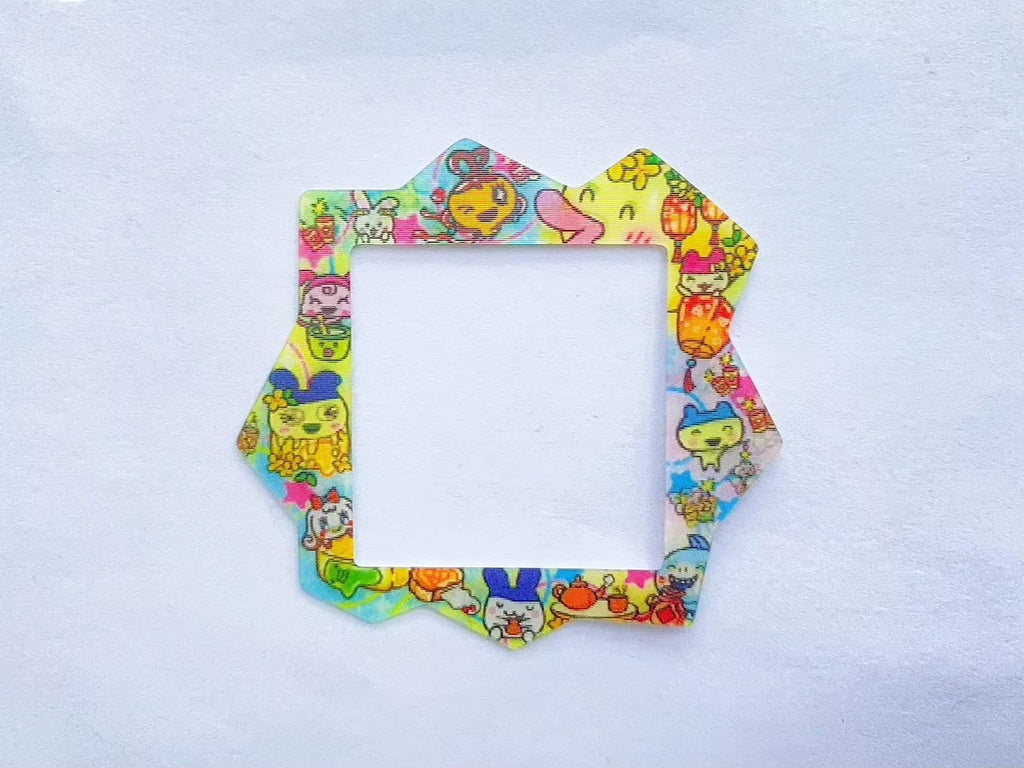 IN STOCK Cannot Be Past Dynamic Lenticular Tamagotchi Paradise Cartoon Characters Diy Handmade Panel Paper And Backboard Paper