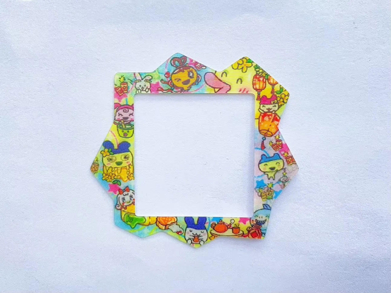 IN STOCK Cannot Be Past Dynamic Lenticular Tamagotchi Paradise Cartoon Characters Diy Handmade Panel Paper And Backboard Paper