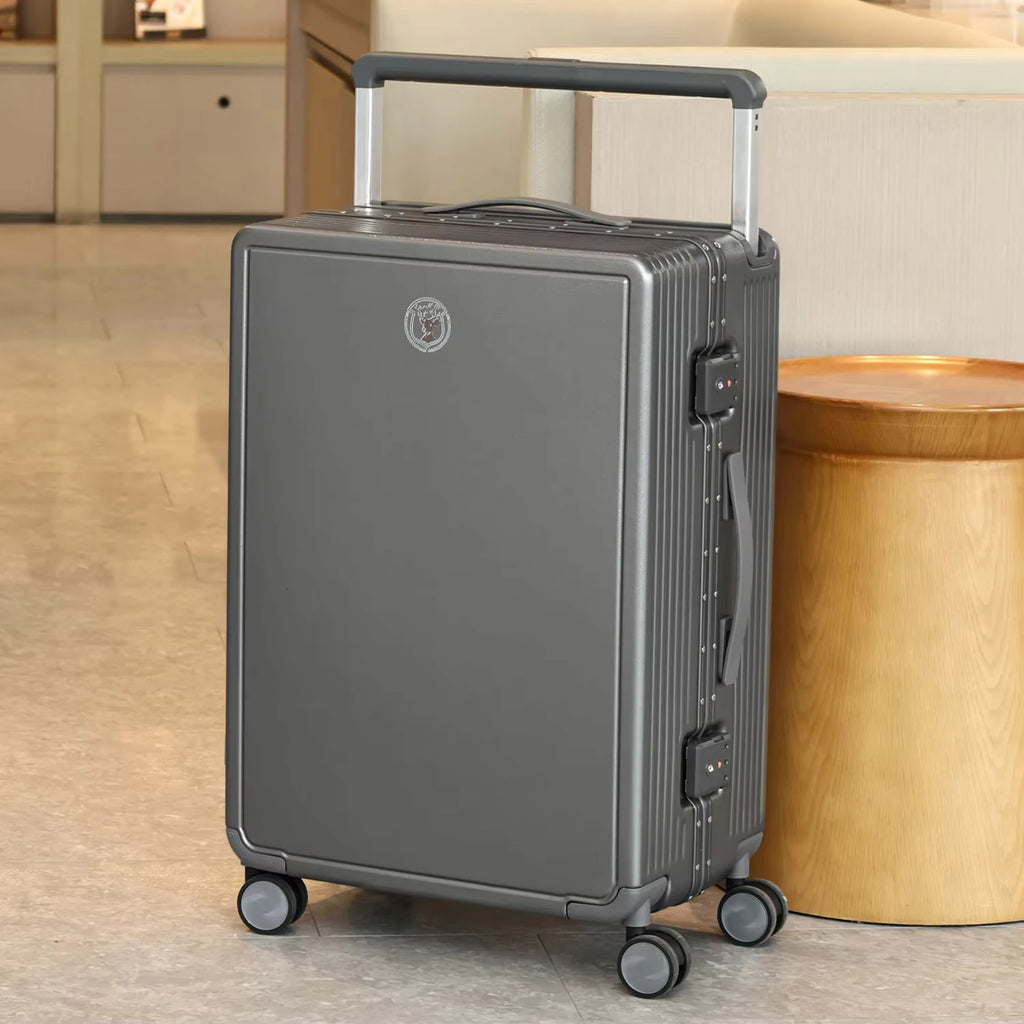 COLENARA 20"22"24"26 Inch Women's With Wheel Rolling Suitcase ABS+PC Travel Luggage Bag Boarding Box Men's Trolley Case