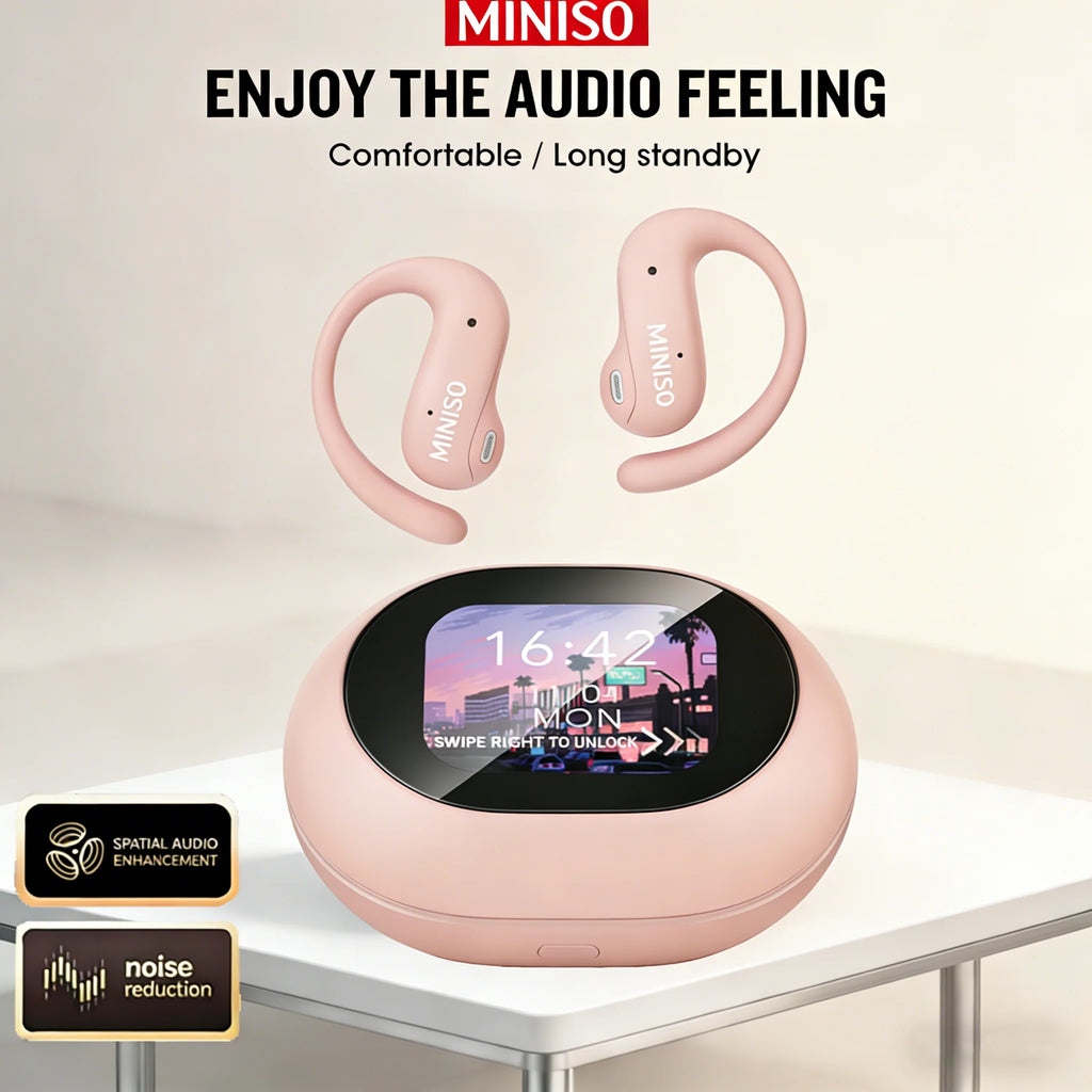 [Intelligent Touchscreen Earbuds]MINISO MS188 Bluetooth Earphones AI Translation Earbuds Wireless Headphones with Mic