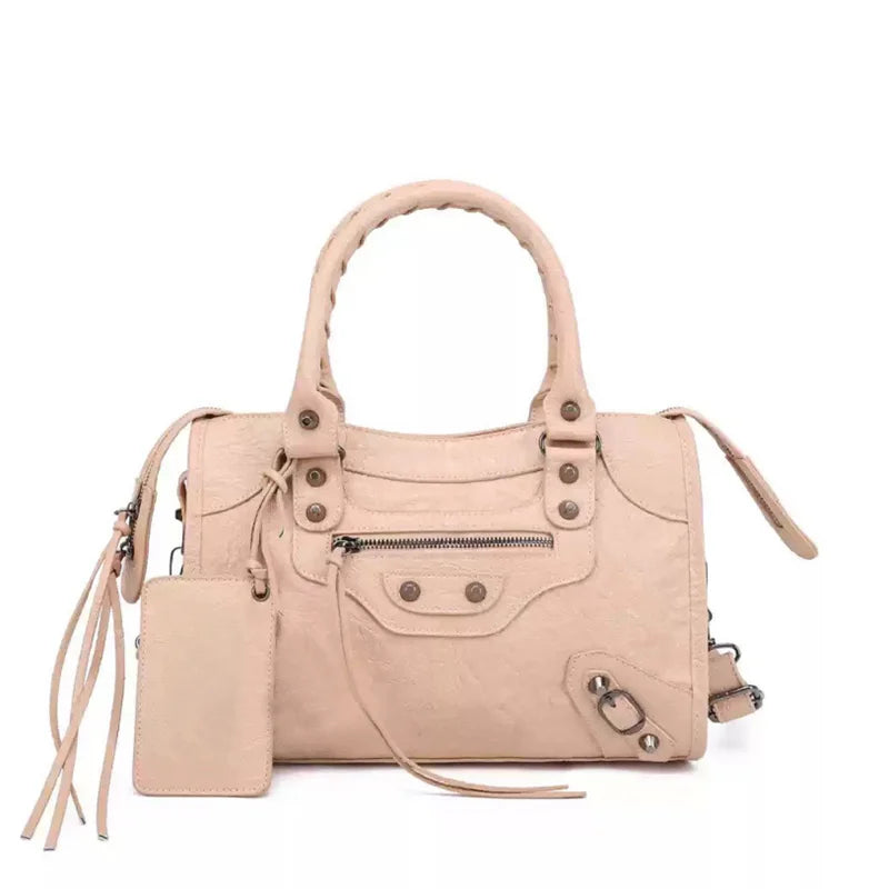 New 2026 Autumn and Winter Handbag Crossbody Large Capacity City Motorcycle Shoulder Bag Tote Bag for Women Luxury Handbags