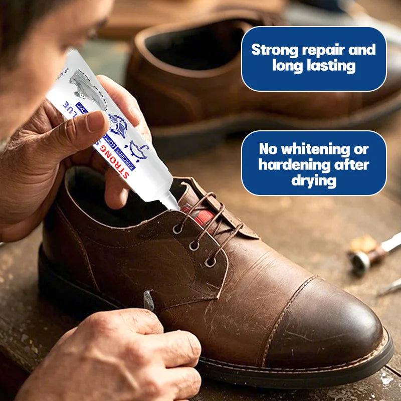 60ml Shoes Glue Strong Shoe-Repairing Adhesive Waterproof Shoe Repair Glue Shoemaker Professional Sole Fix Glue Clear Sealant