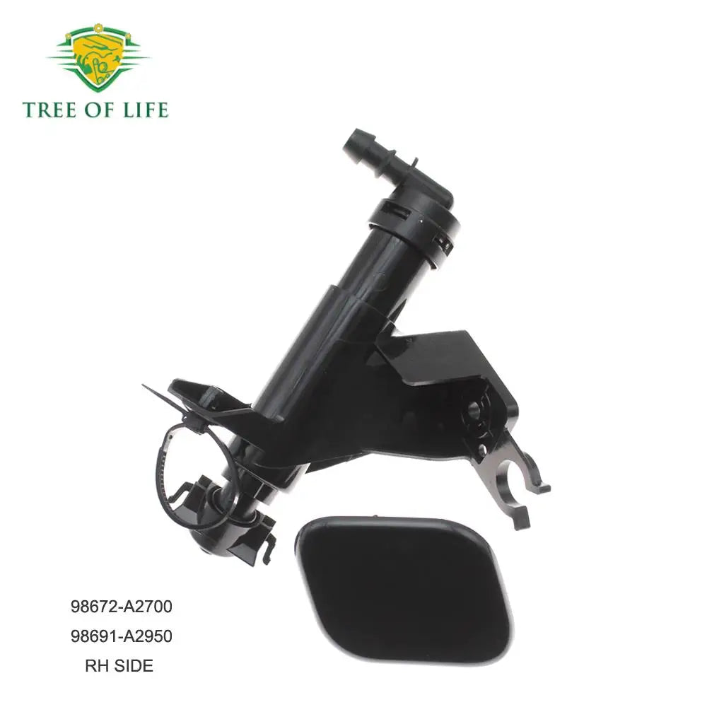 For KIA CEED 2012 2013 2014 2015 2016 2017 Front Bumper HeadLight Lamp Washer Spray Nozzle Cleaning Pump Actuator with Cover Cap