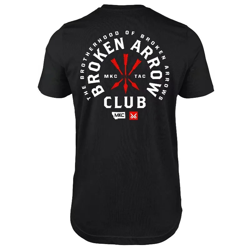 Rare MKC BROKEN ARROW CLUB TAC TEE Tactical T-Shirt High-end Luxury Unisex Style Both of Men and Women