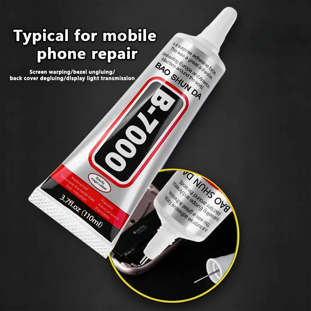 b7000 Phone Adhesive, Iransparent Adhesive, Precision Repairs Glue, For Cell Phone Screen Electronics DIY Jewelry Making Crafts.