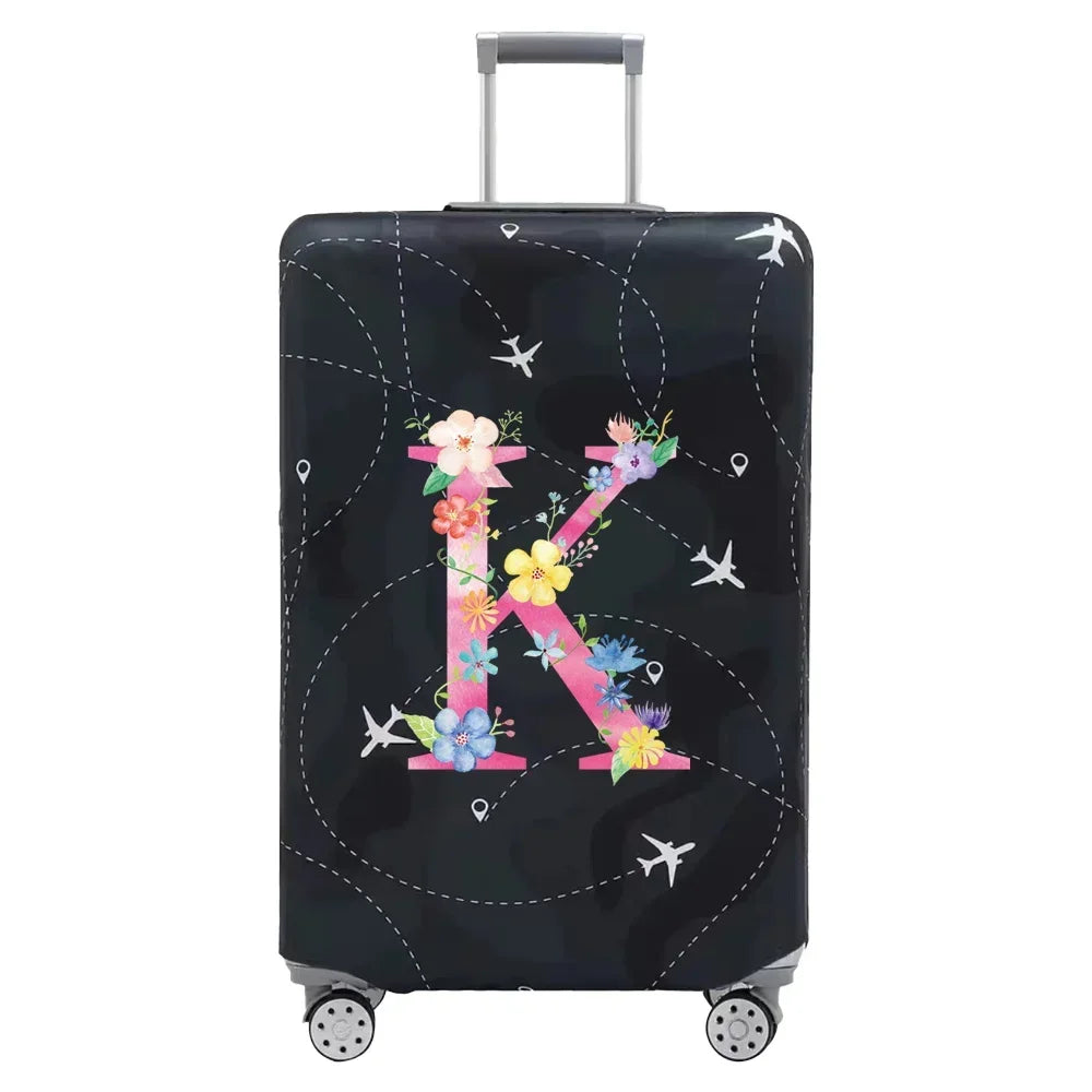 Luggage Protective Cover Elastic Dust Wear-resistant Apply 18-32 Size Pink Letter Series Protective Case Travel Accessories 2026