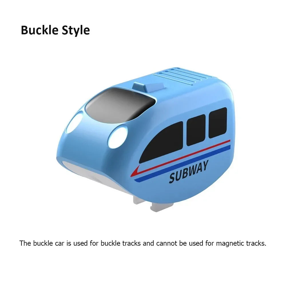 Plastic Magnetic Tracks Train Anti-gravity Intelligent Toy Magnetic Train Diecast Toy Smooth Steady Driving Electric Train