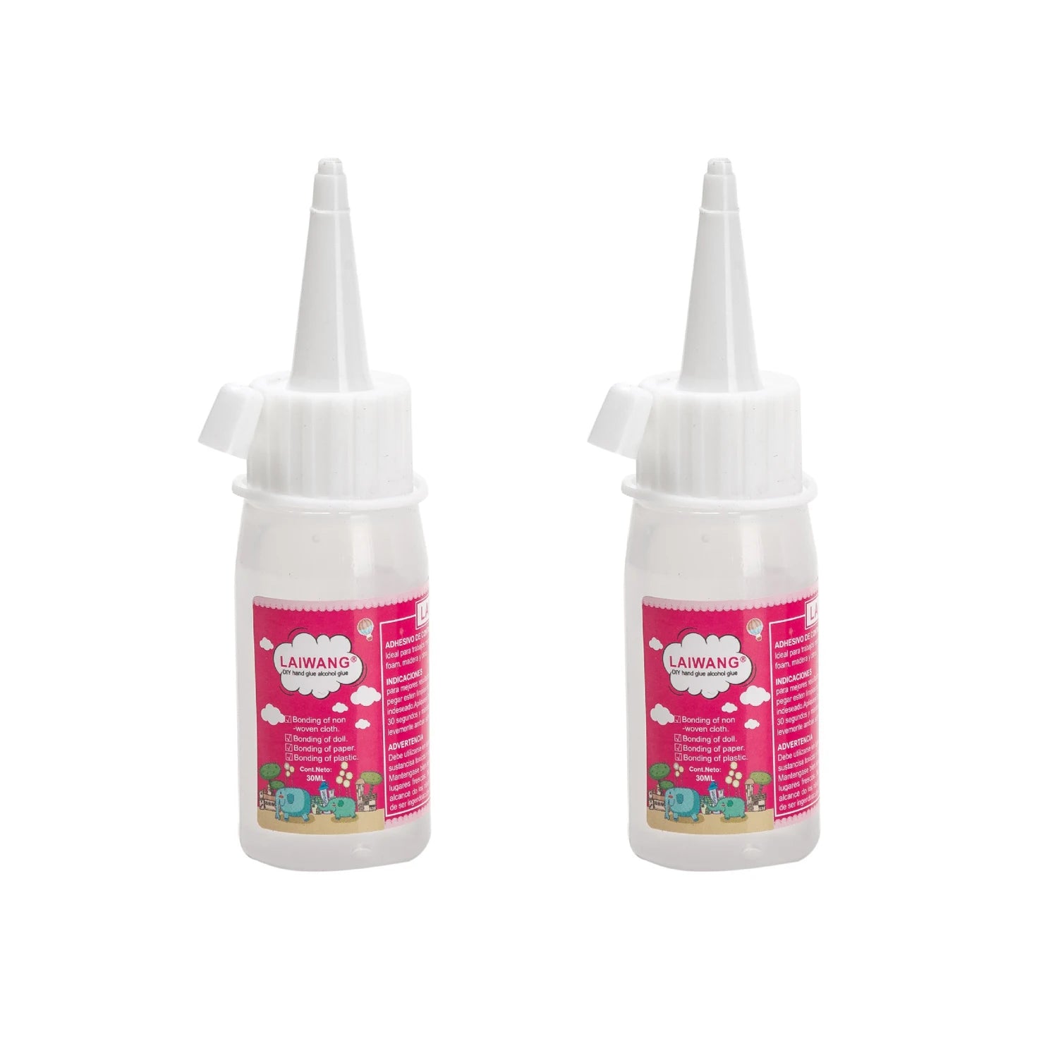 50g Instant Adhesive DIY Handmade Glue Clear Liquid Glue for Paper Plastic Quick-drying