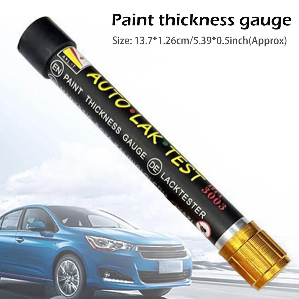 1PC Paint Thickness Tester With Magnetic Tip Scale Indicator Portable Car Paint Coating Tester Meter Coat Crash Check Test