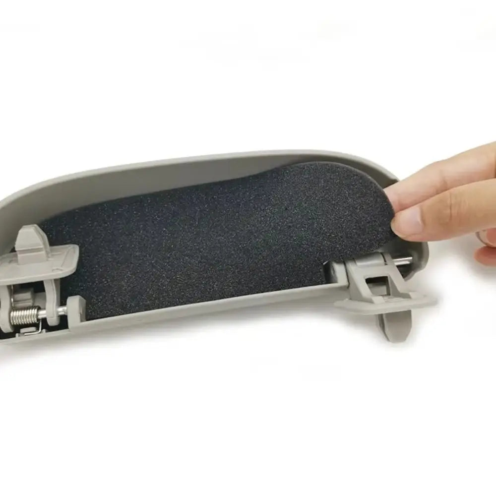 Universal Plastic Car Glasses Case Practical Gray Sunglasses Holder Beige Black Spectacles Box Accessories
