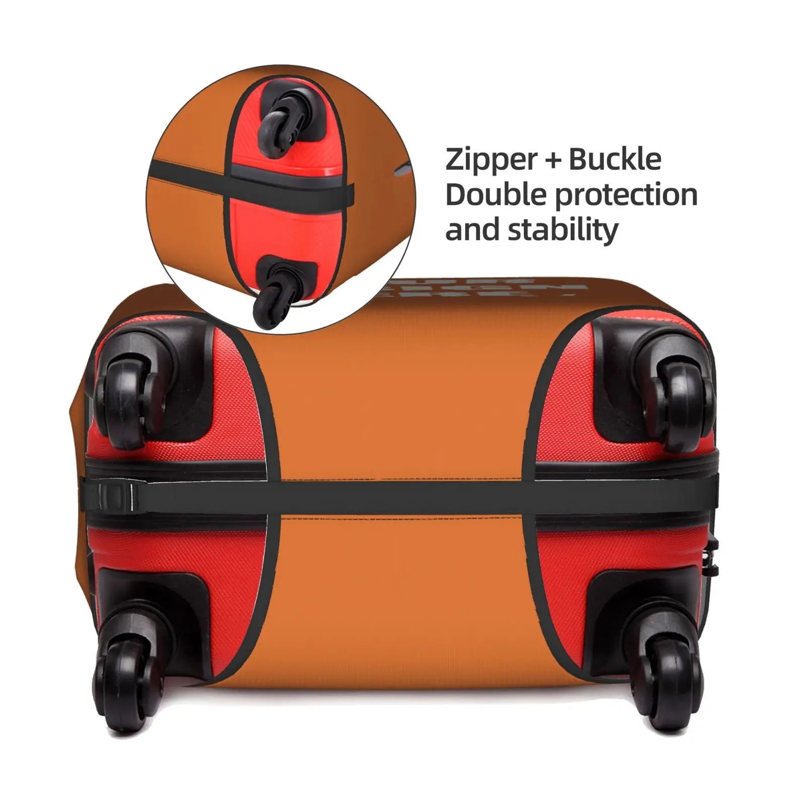 Custom Customize Logo Luggage Cover Elastic Your Design Here Travel Suitcase Protective Covers Suit For 18-32 inch