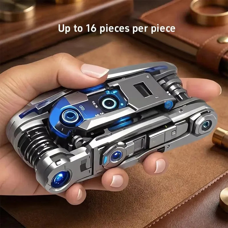 2026 New 16-in-1 Socket Wrench Set Non-slip Rotating Head Stainless Steel Universal Tool For Home Car Repair